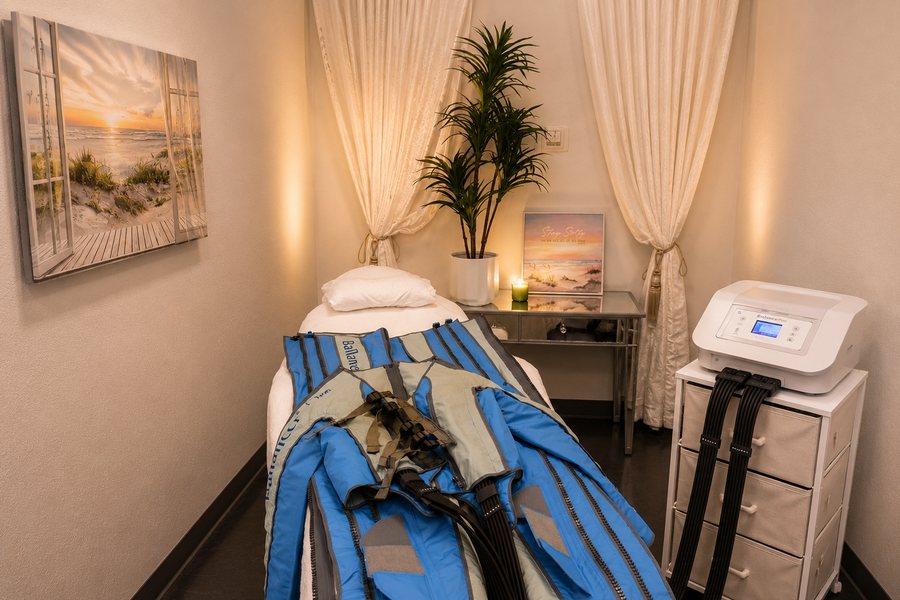 The private treatment room at Alves Wellness inside The Beauty Bar in Yuma